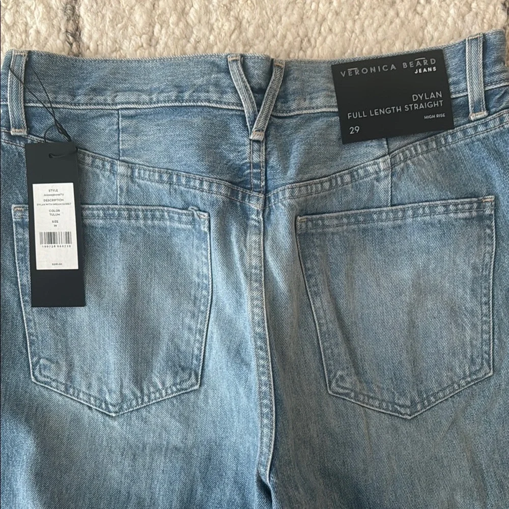 NWT Veronica Beard Blue Jeans - Picture 3 of 3